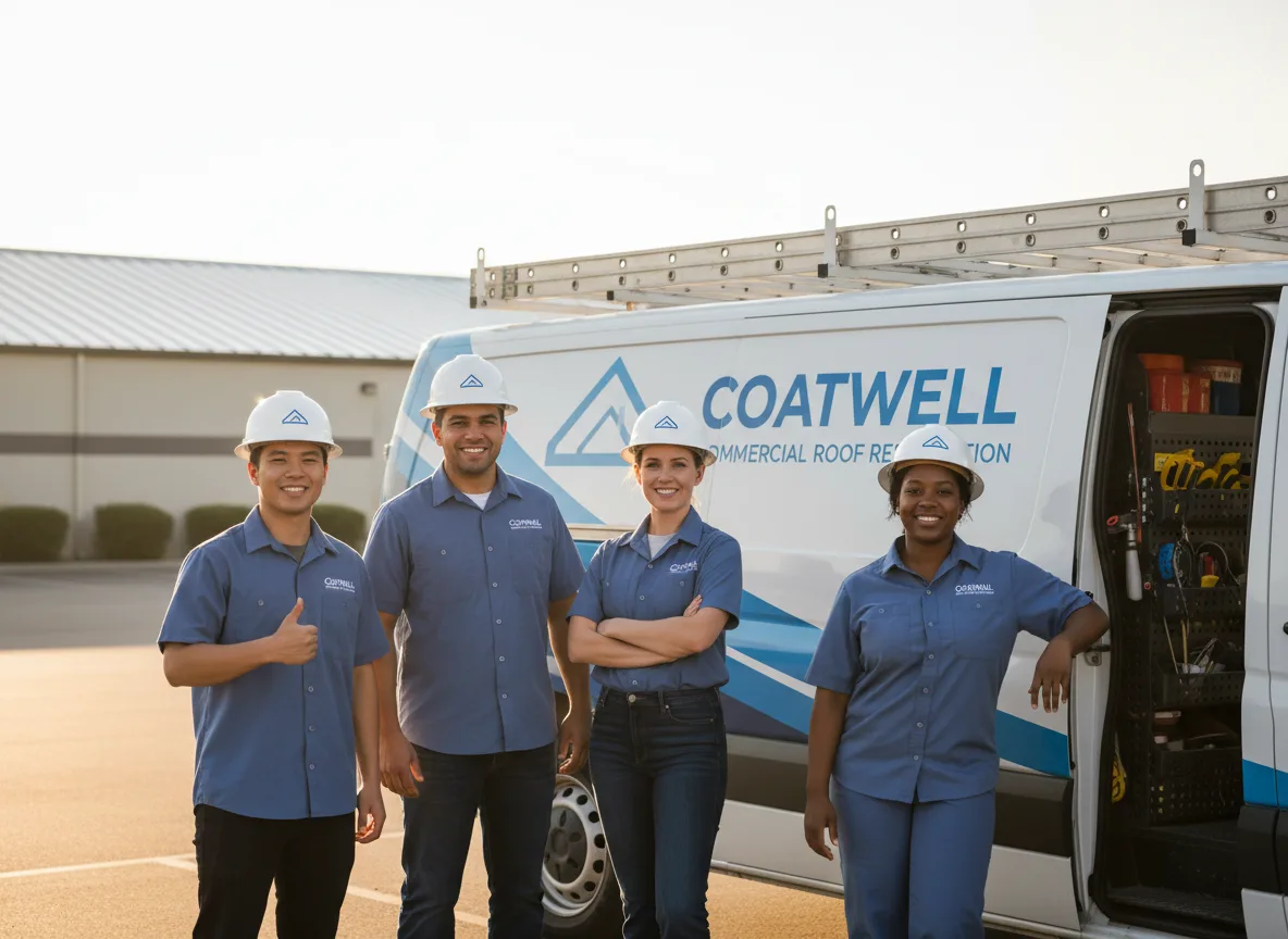 Commercial roof coating company in Forest, MS